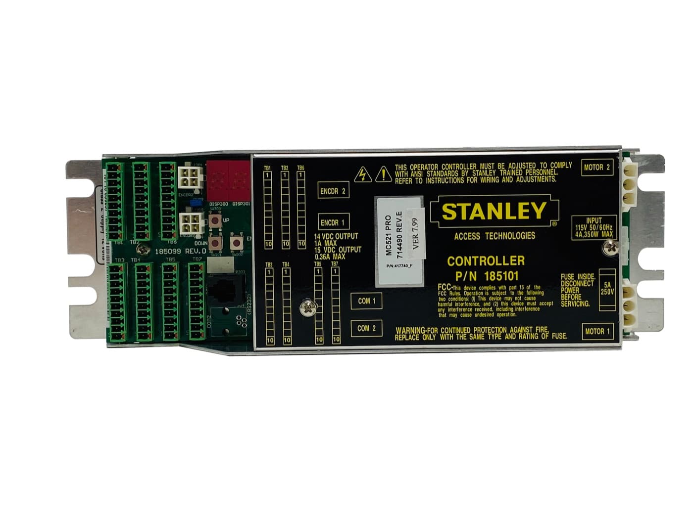 Stanley MC521 Pro Black Label Dual Control Rebuilt